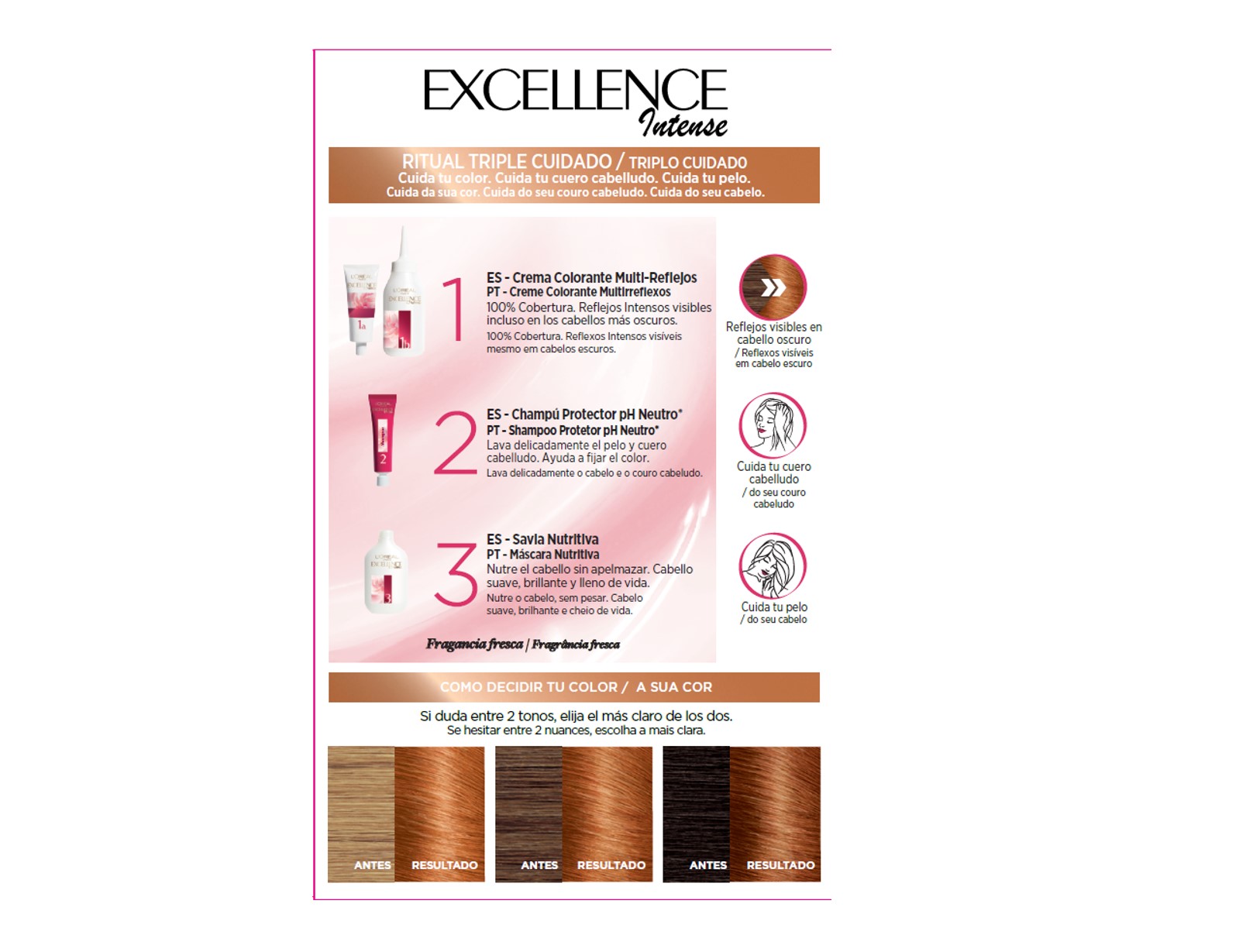 COLORAÇÃO EXCELLENCE INTENSE 7.43 LOURO ACOBREADO DOURADO UN