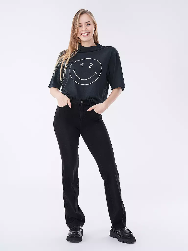 LIU JO Jeans Flared Fit schwarz