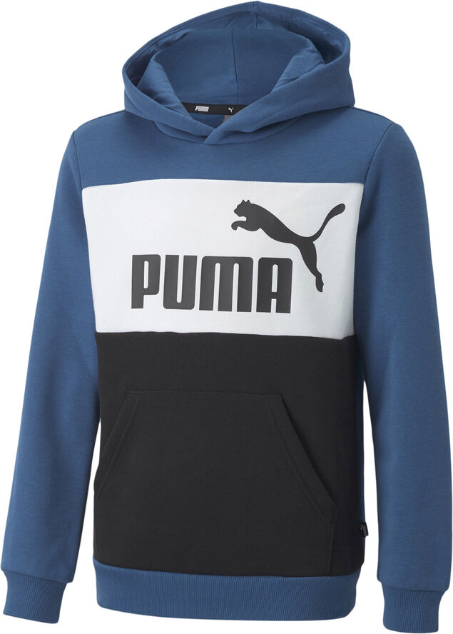 Puma Essentials  Colourblock hættetrøje Blå