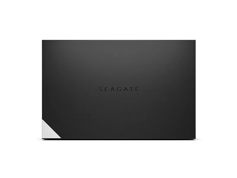 Seagate One Touch with hub STLC10000400 - Harddisk - 10 TB - ekstern (stationær) - USB 3.0 - sort - med Seagate Rescue Data Recovery