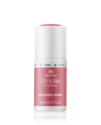 Alessandro Striplac Peel or Soak 168 Flower Crown 8ml