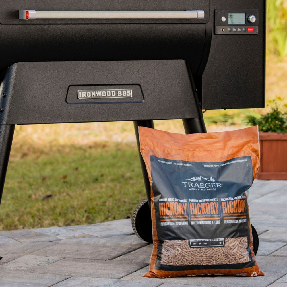 TREPELLETS TRAEGER FSC HICKORY 9KG