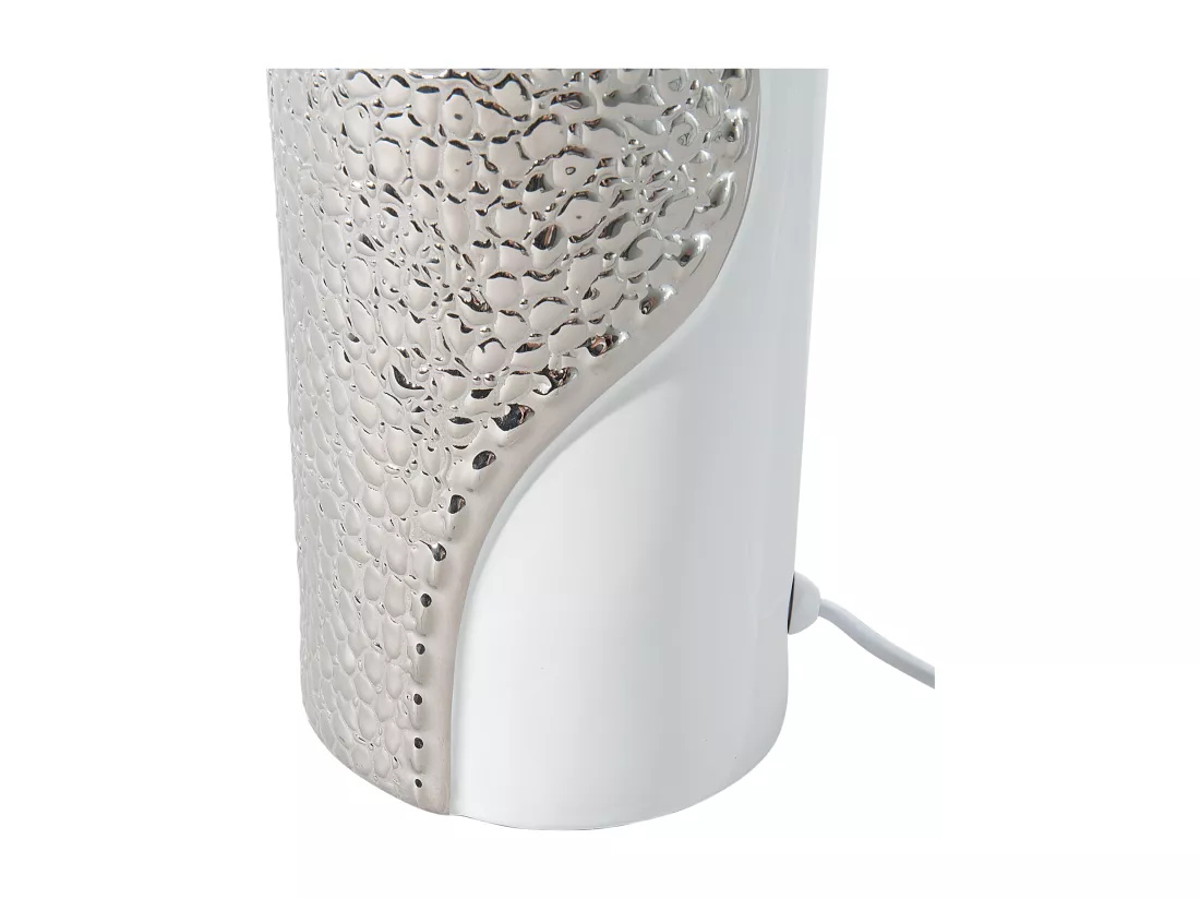 Lampe à poser AIKEN Porcelaine Blanc