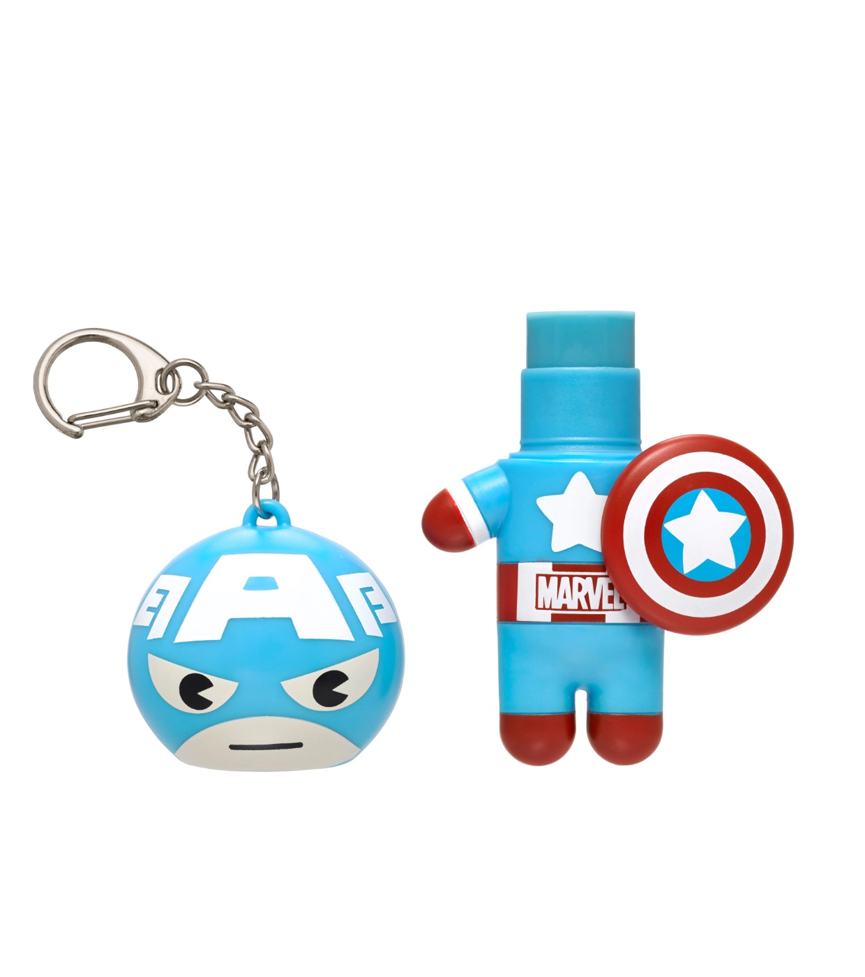 LipSmacker - *Marvel* - Protetor labial e chaveiro Capitão América