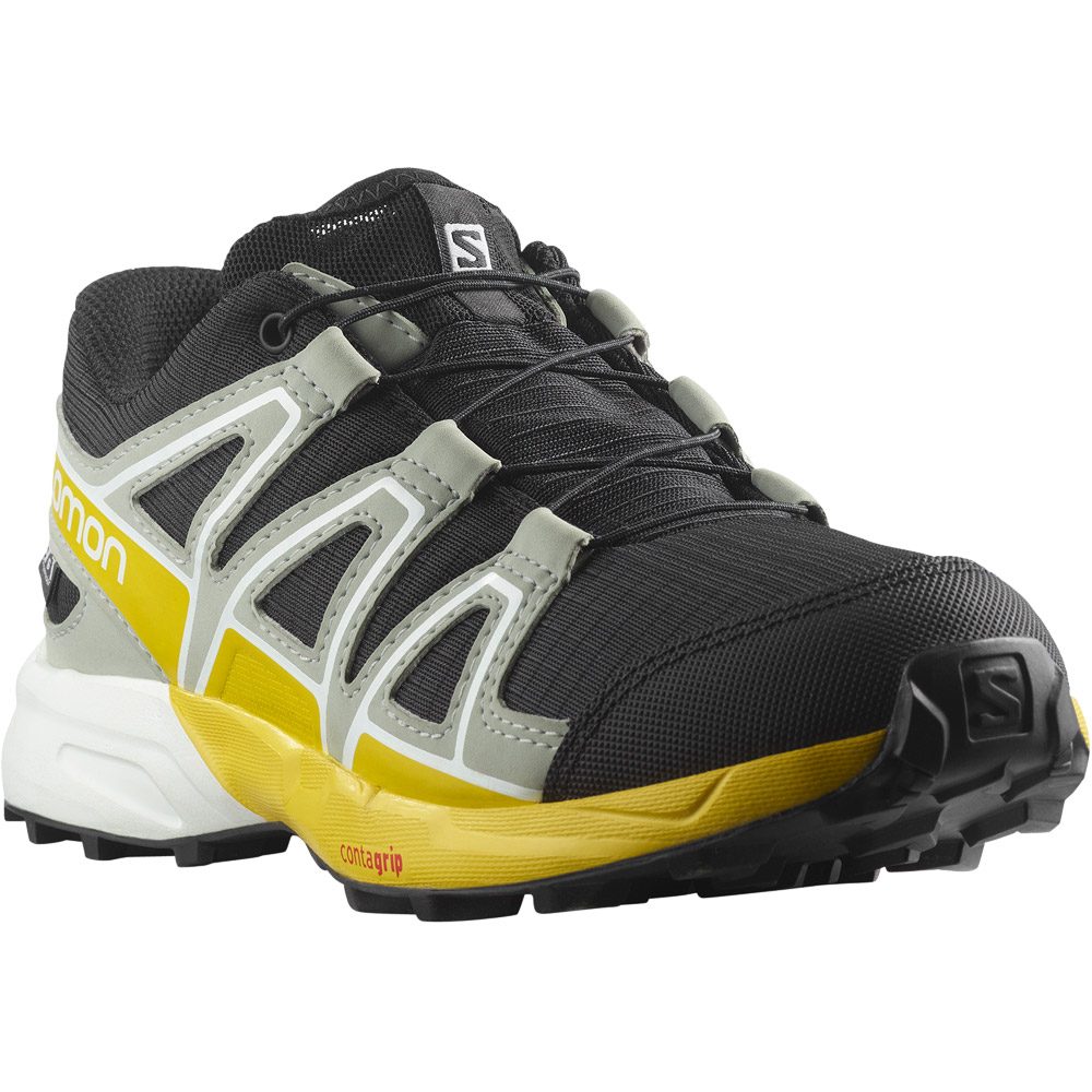Salomon Speedcross Climasalomon™ Waterproof Trailrunningschuhe Kinder black wrought iron