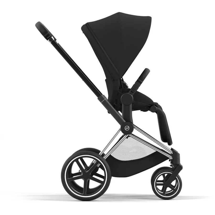 cybex PLATINUM Kombikinderwagen New Priam Chrome Black Sepia Black