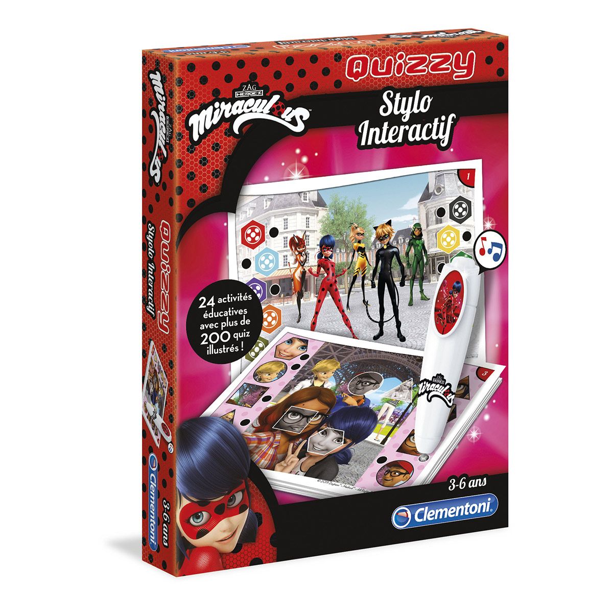 Jeu éducatif Quizzy Miraculous