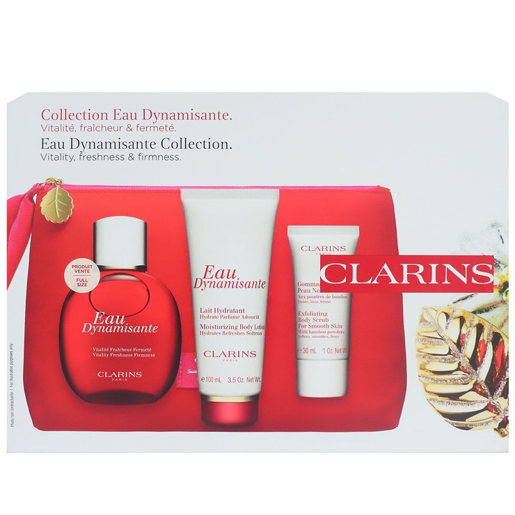 Coffret Collection Eau Dynamisante soin corps vitalité fraîcheur fermeté