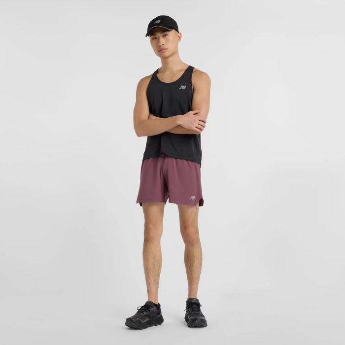 New Balance Herre Shorts RC Seamless 5 Inch Shorts Lilla