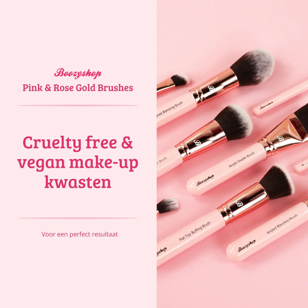 Pink & Rose Gold Concealer Brush