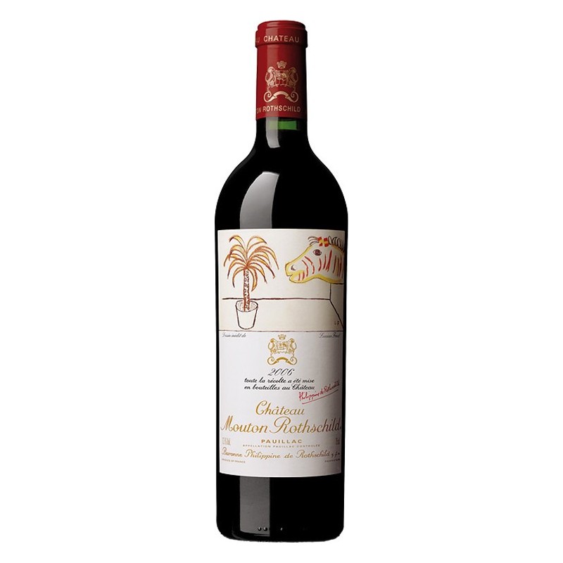 Château MOUTON ROTHSCHILD 2006 - Pauillac - 1er Cru Classé - par Caisse bois de 6 Magnums 150 cl