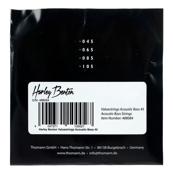 Harley Benton Valuestrings Acoustic Bass 45