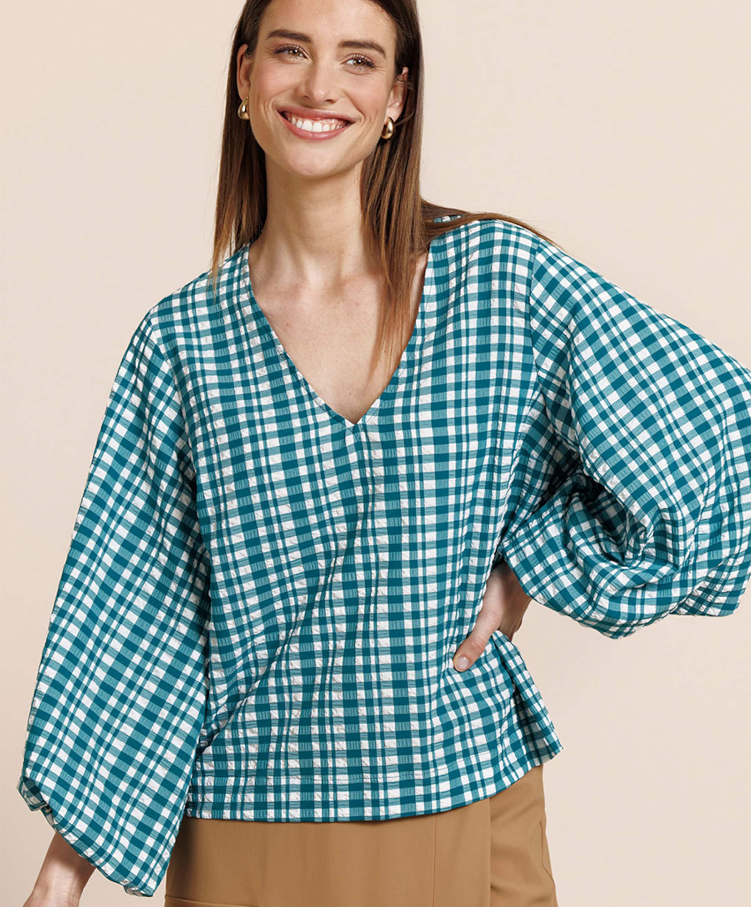 Studio Anneloes Dames blouse groen
