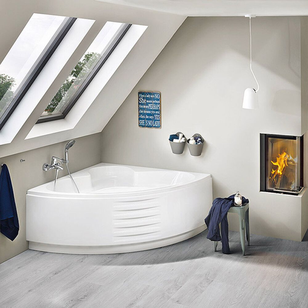 BADEKAR CAMARGUE NIMES HJØRNE 140X140CM
