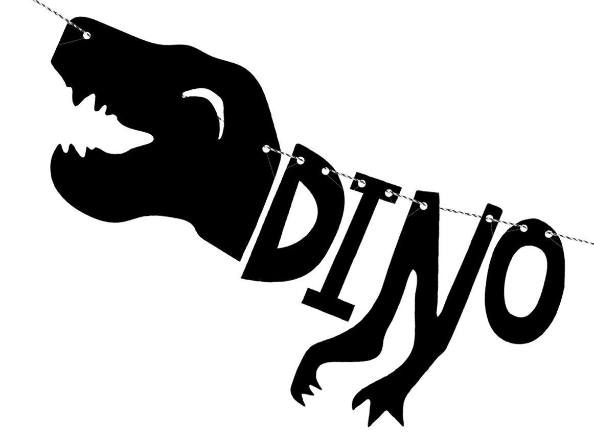 Dino Party Letterslinger 90cm