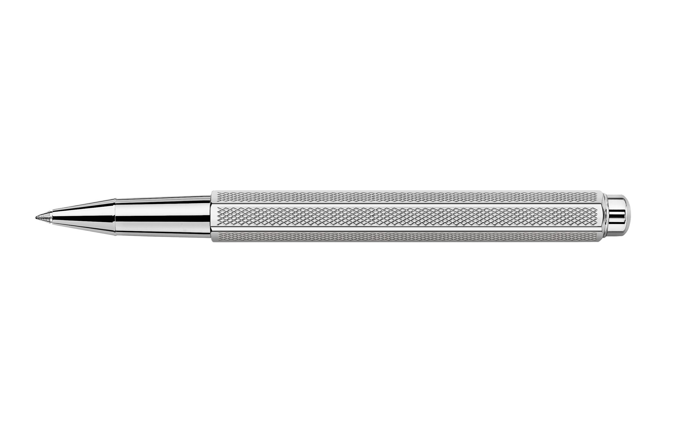 Rollerball Ecridor Retro Platin<br>Roller mit Platin beschichtetem Gehäuse