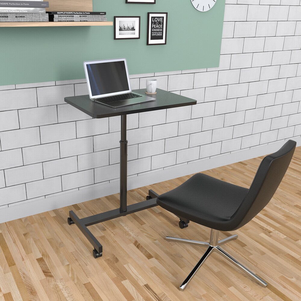 Stehschreibtisch STAND VM-SU MDF Platte, Gestell aus Stahl hjh OFFICE