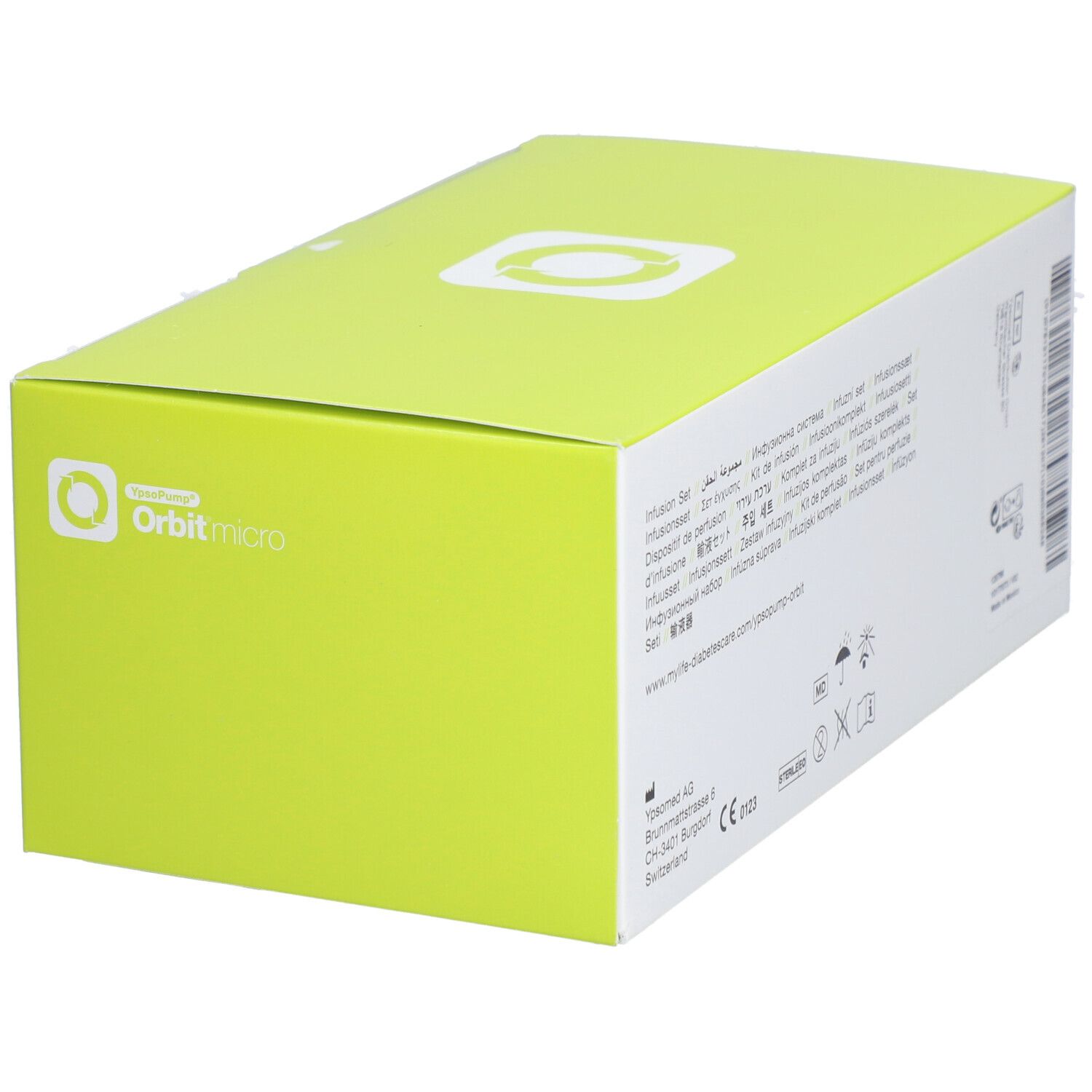 mylife YpsoPump Orbit micro infusion set