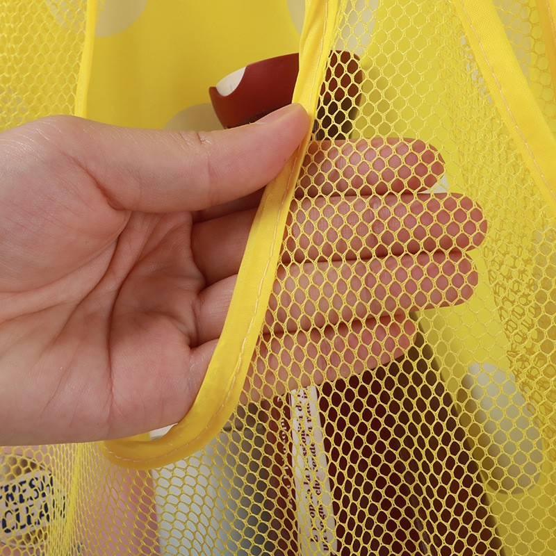 Mesh Badewannen Organizer Beutel Kinder Spielzeug Aufbewahrungs Netz mit Saugnäpfen - Ente
