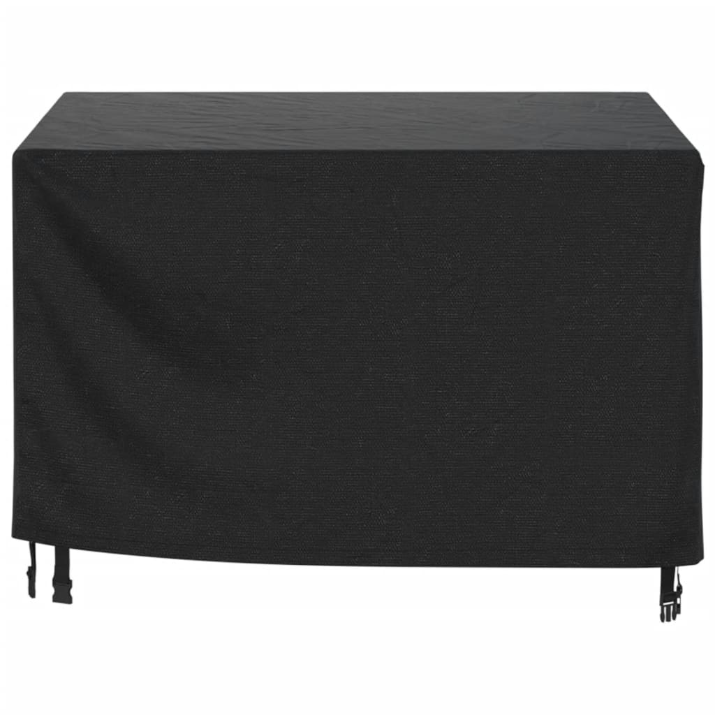 Housse de salon de jardin noir 113x113x73 cm imperméable 420d