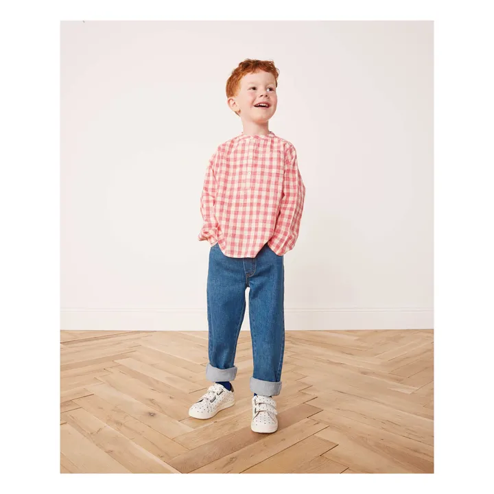 Bonton Kurta Vichy Edgar | Rouge