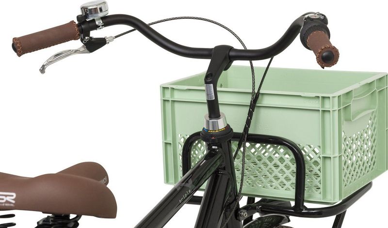 Fastrider Fietskrat Medium - Mint Groen - 22L