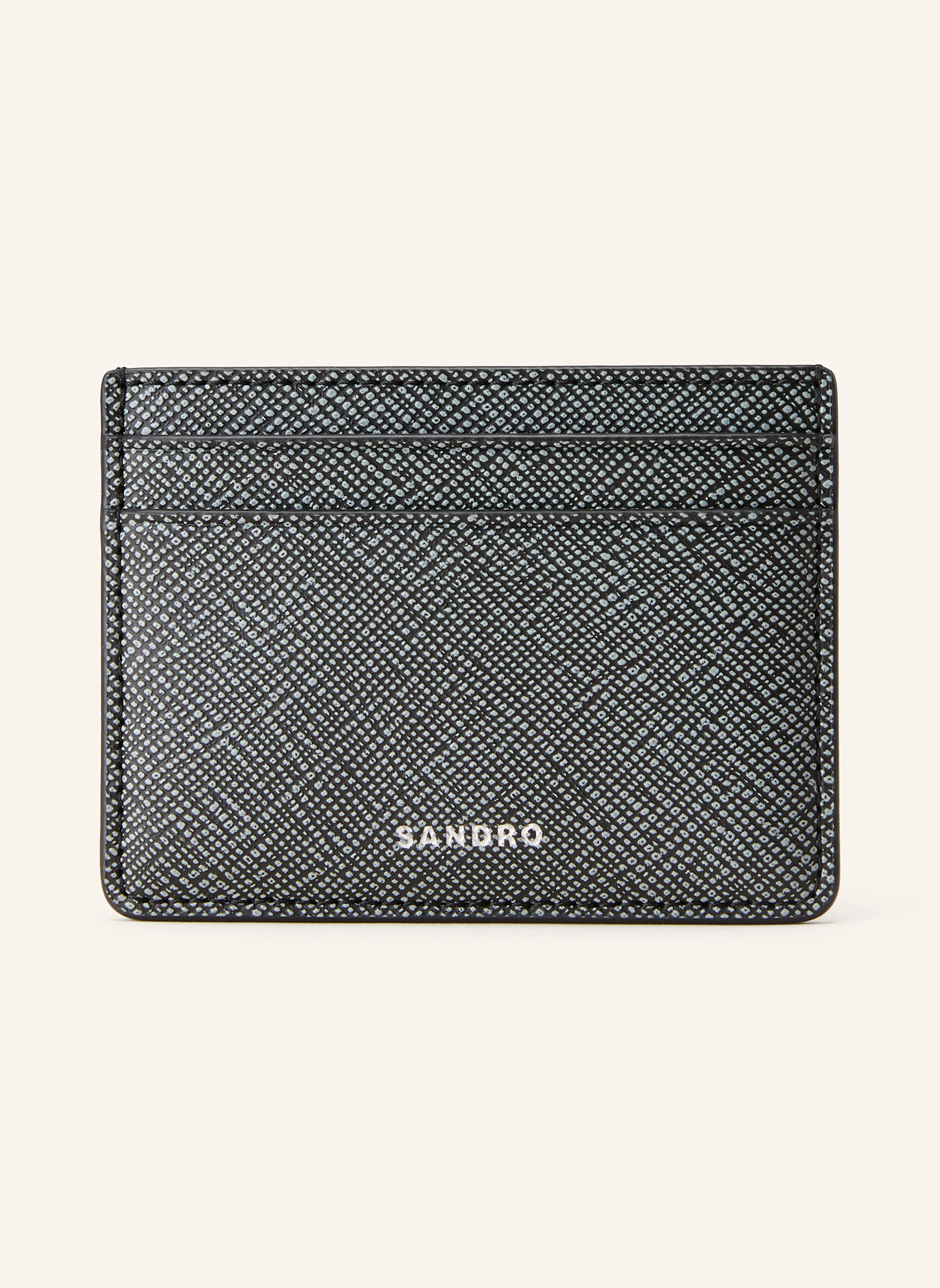 SANDRO Saffiano-Kartenetui
