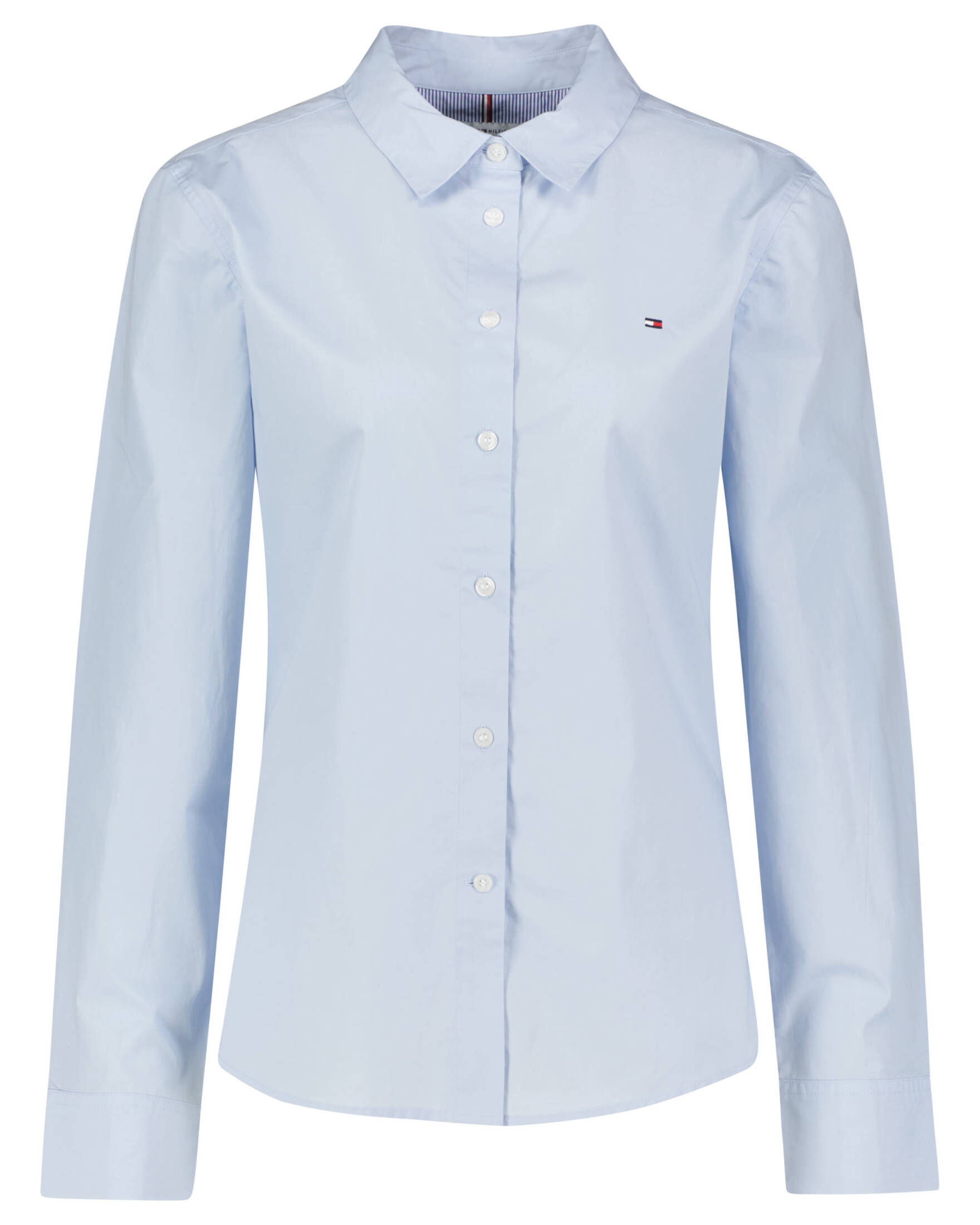 Tommy Hilfiger| Damen Hemdbluse ORGANIC CO Regular Fit
