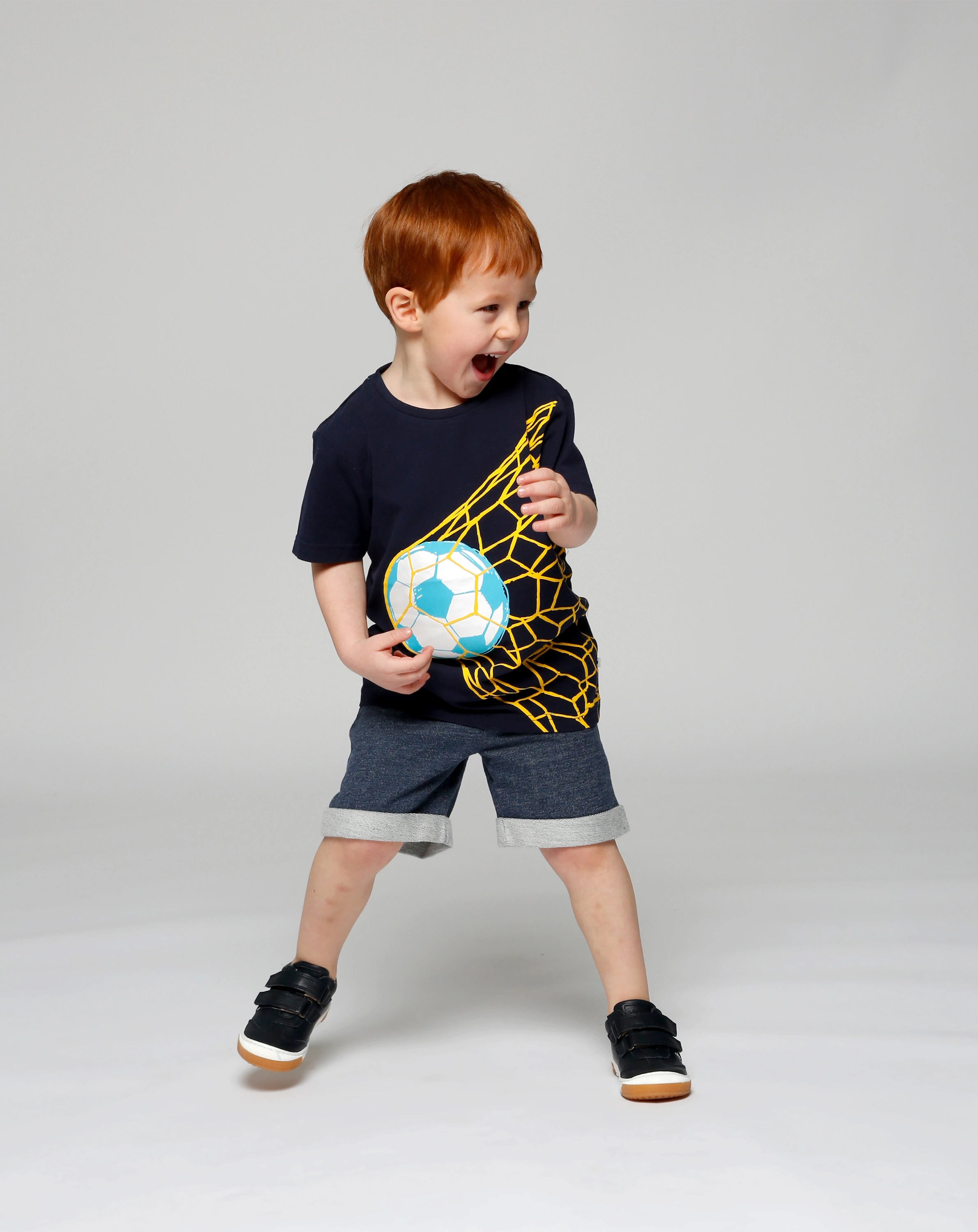 Sweat-Shorts SPORTS FUN in jeansblau