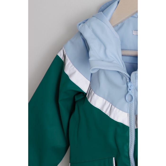 Veritas-Kids waterafstotende jas colour block