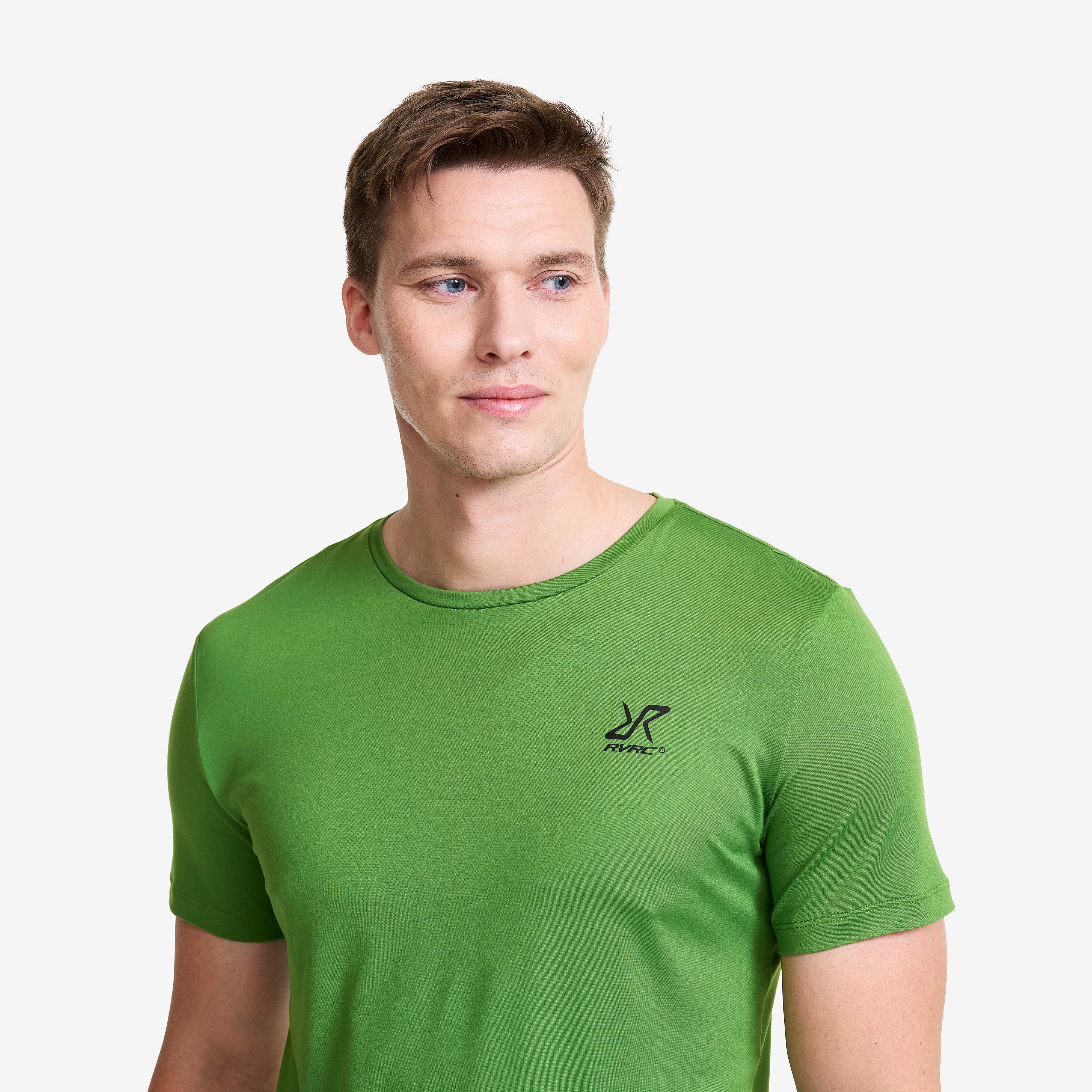 Mission Slim Fit T-shirt Herre Cactus Green