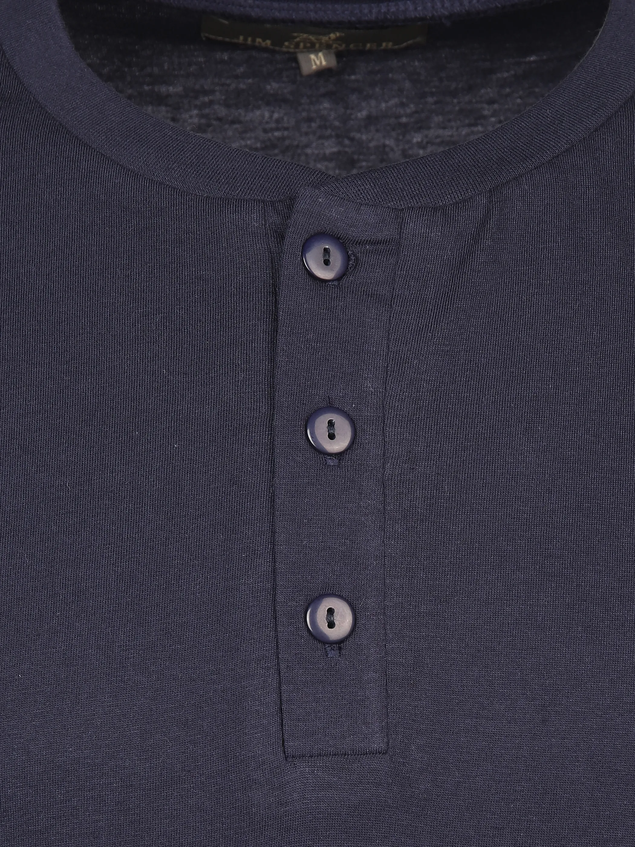 Herren Pyjamaoberteil mit Knöpfen