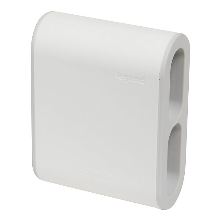 Multiprise 4 prises 2P Legrand blanc et gris