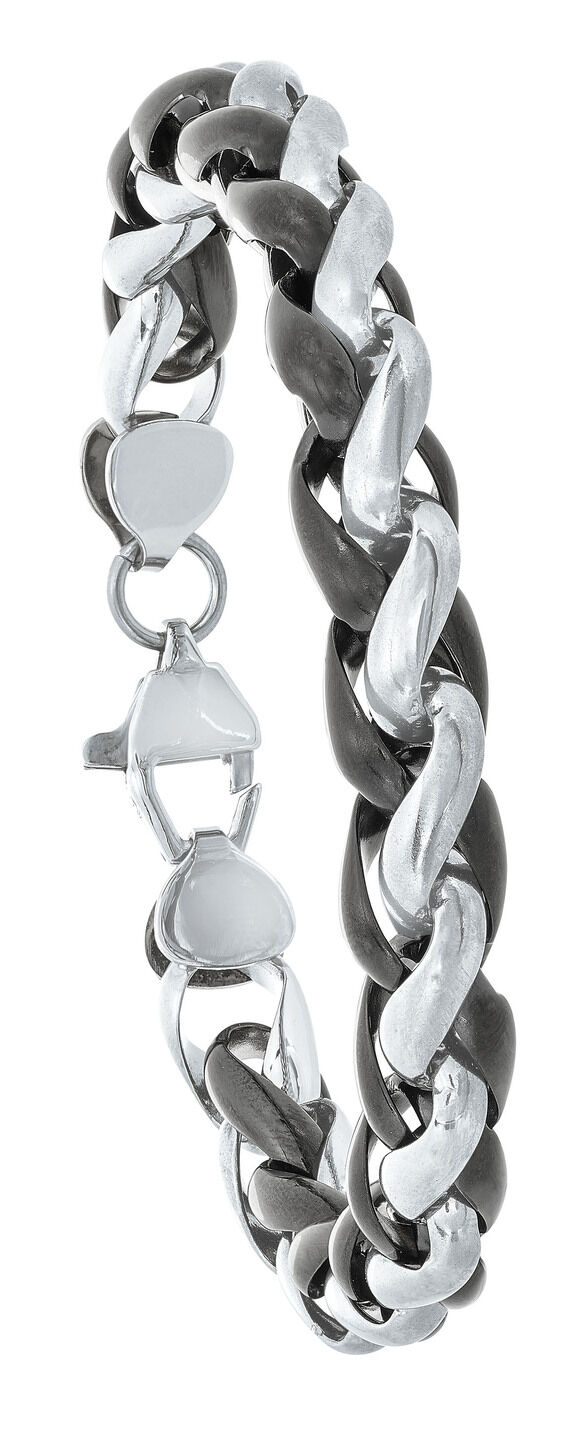 Markantes Armband aus Edelstahl