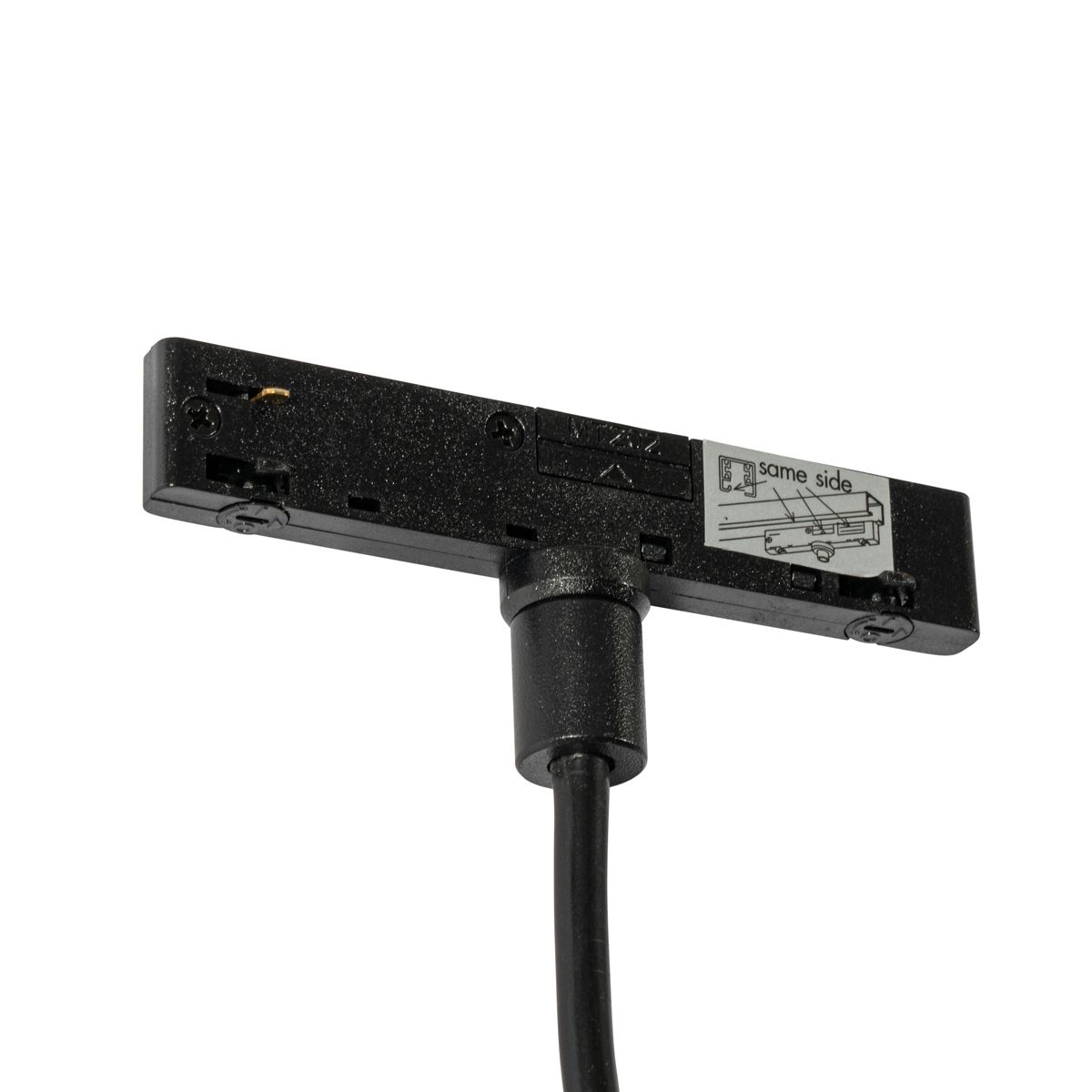 Moderne hanglamp donker brons voor railsysteem 1-fase  - Slimline Keno