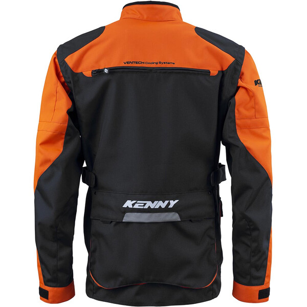 Kenny - Veste Titanium Orange / Noir