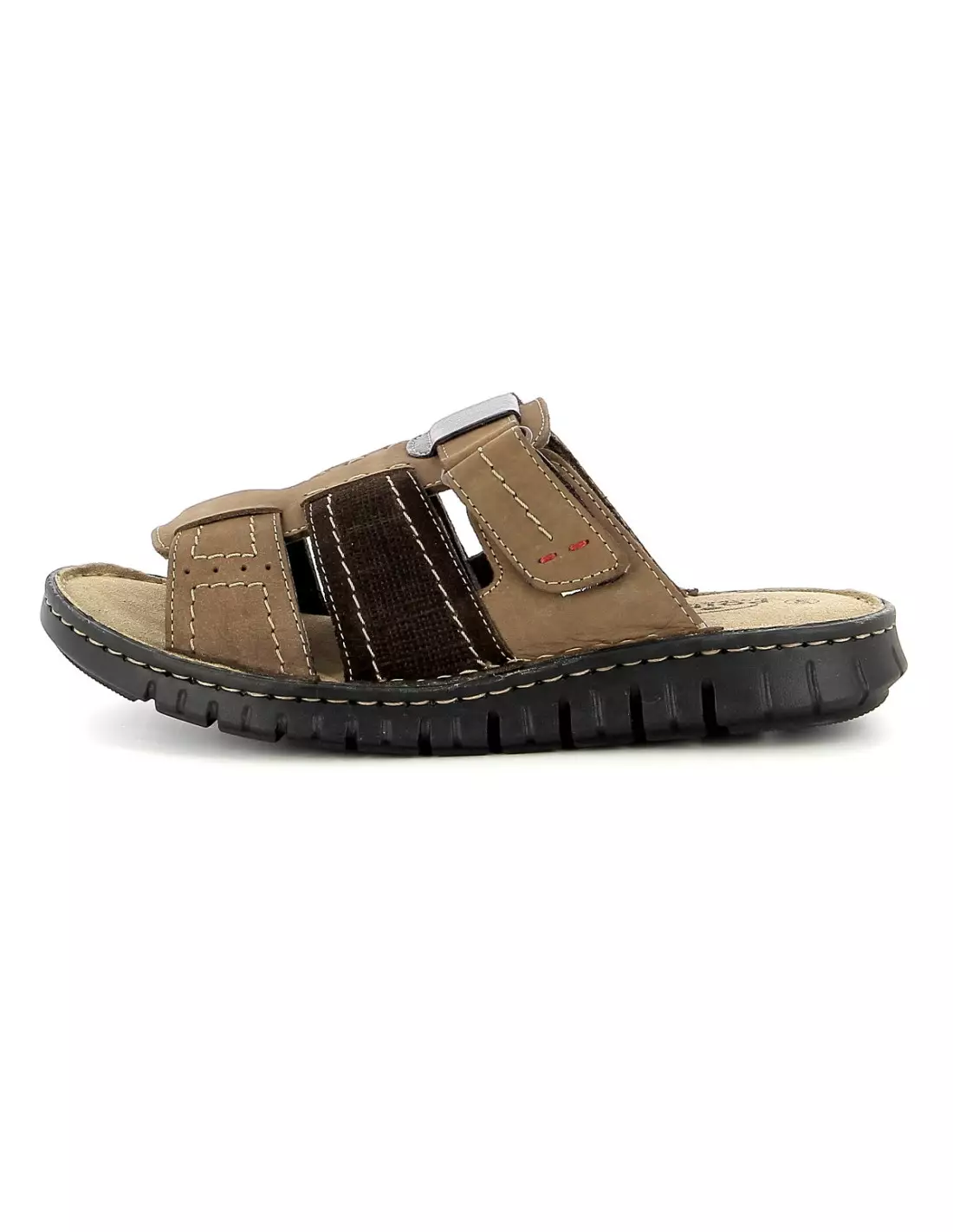 LEEWARD DOMA - Sandales, mules & nu-pieds Darkbrown