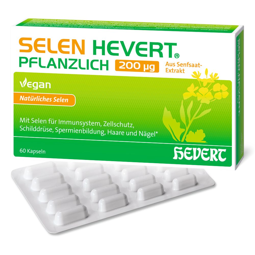 Selen Hevert Pflanzlich 200 µg
