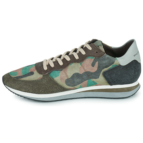 Philippe Model - TROPEZ X LOW MAN Camuflaje / Kaki