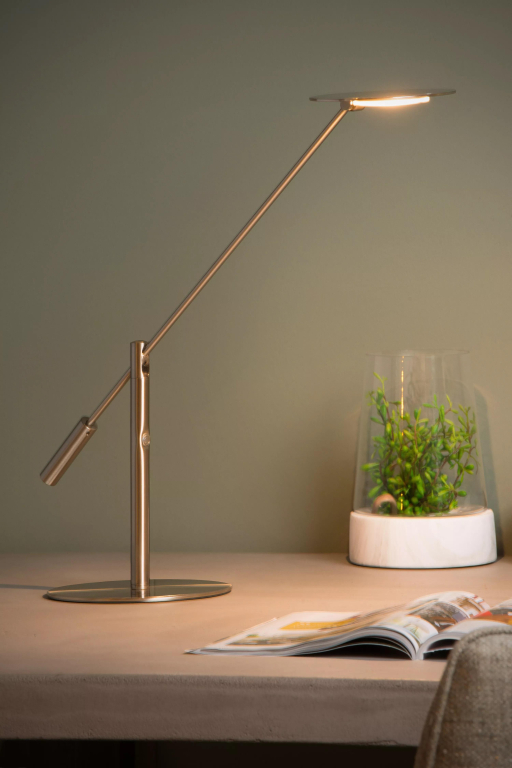 Lucide Anselmo bureaulamp LED zwart