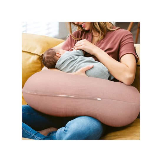 Coussin de grossesse doomoo Comfy Big   Tetra Pink        de               Babymoov