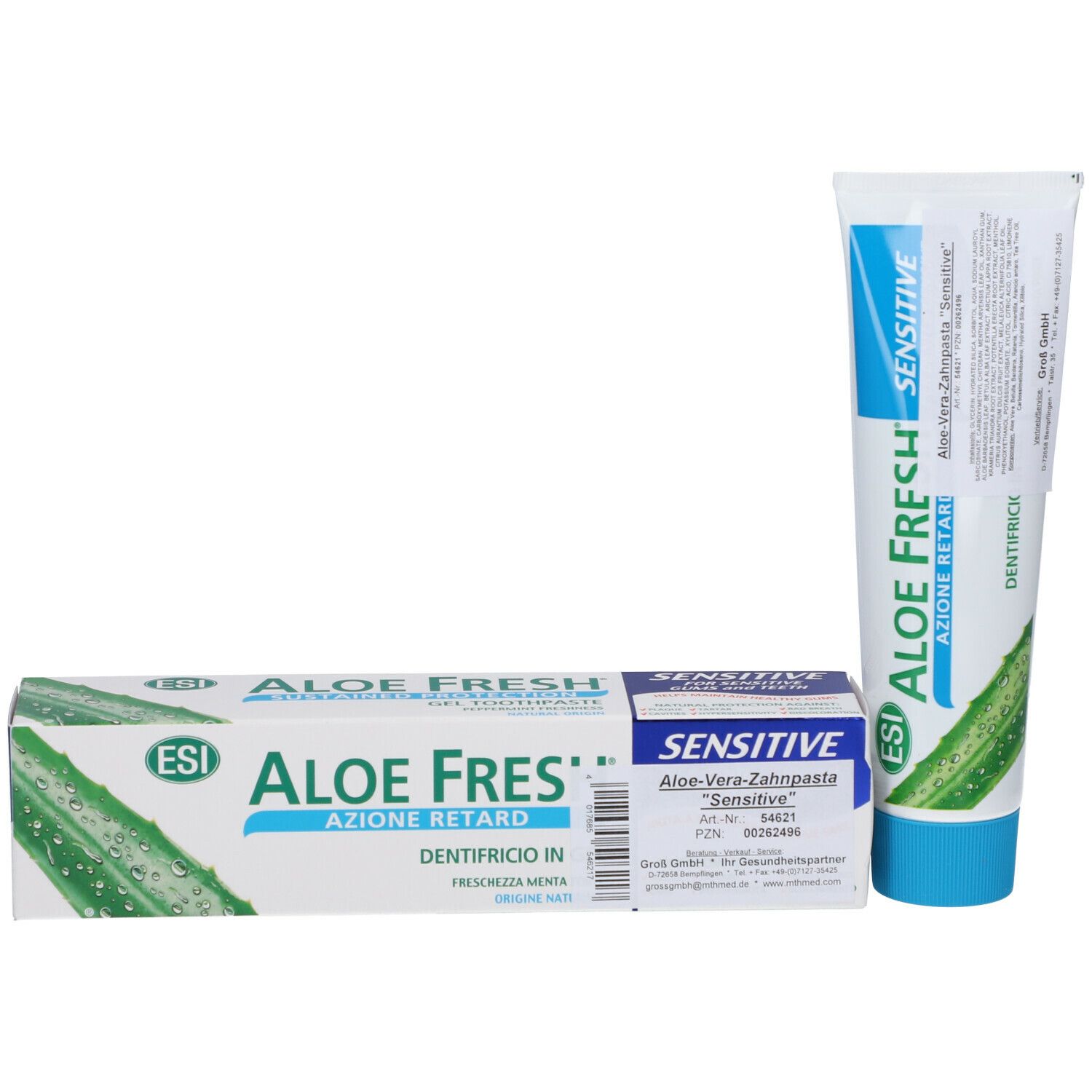 Aloe Vera Zahnpasta sensitiv