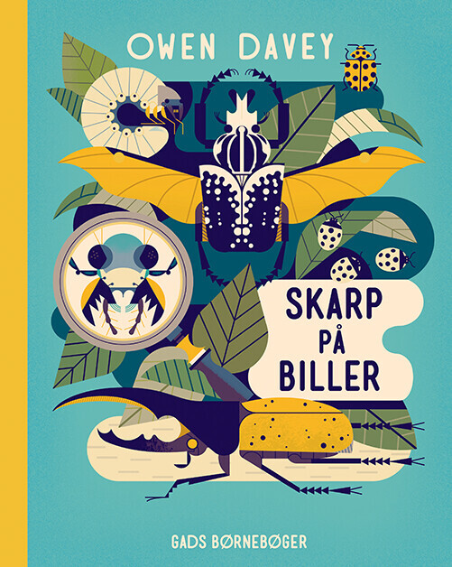 Skarp På Biller - Owen Davey - Bog