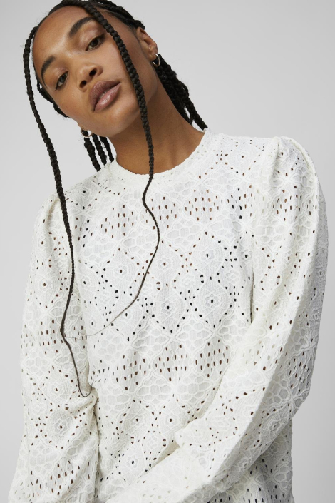 Object witte dames t-shirt