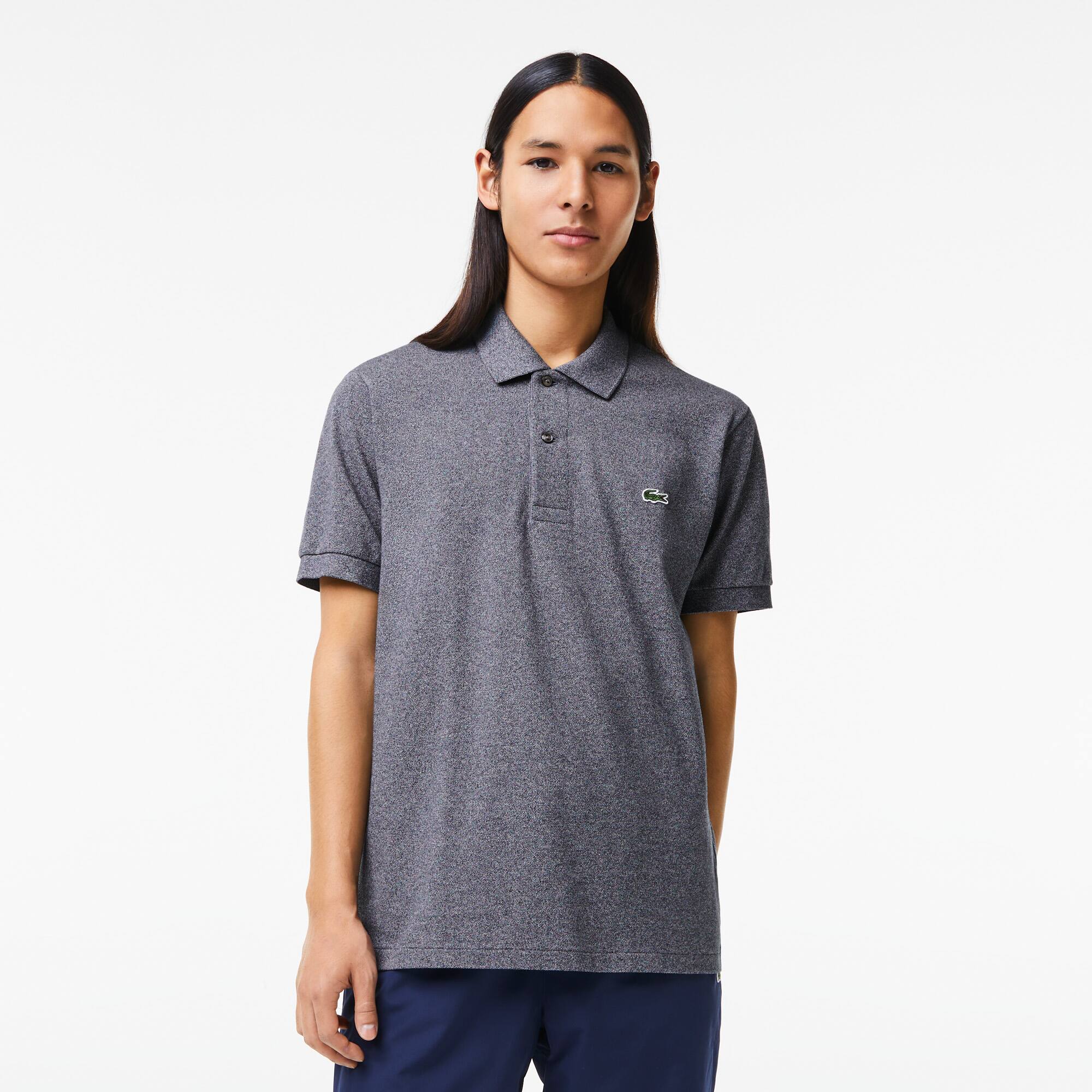 Original L.12.12 Heathered Poloshirt Kurze Ärmel - Grau - Lacoste - Herren