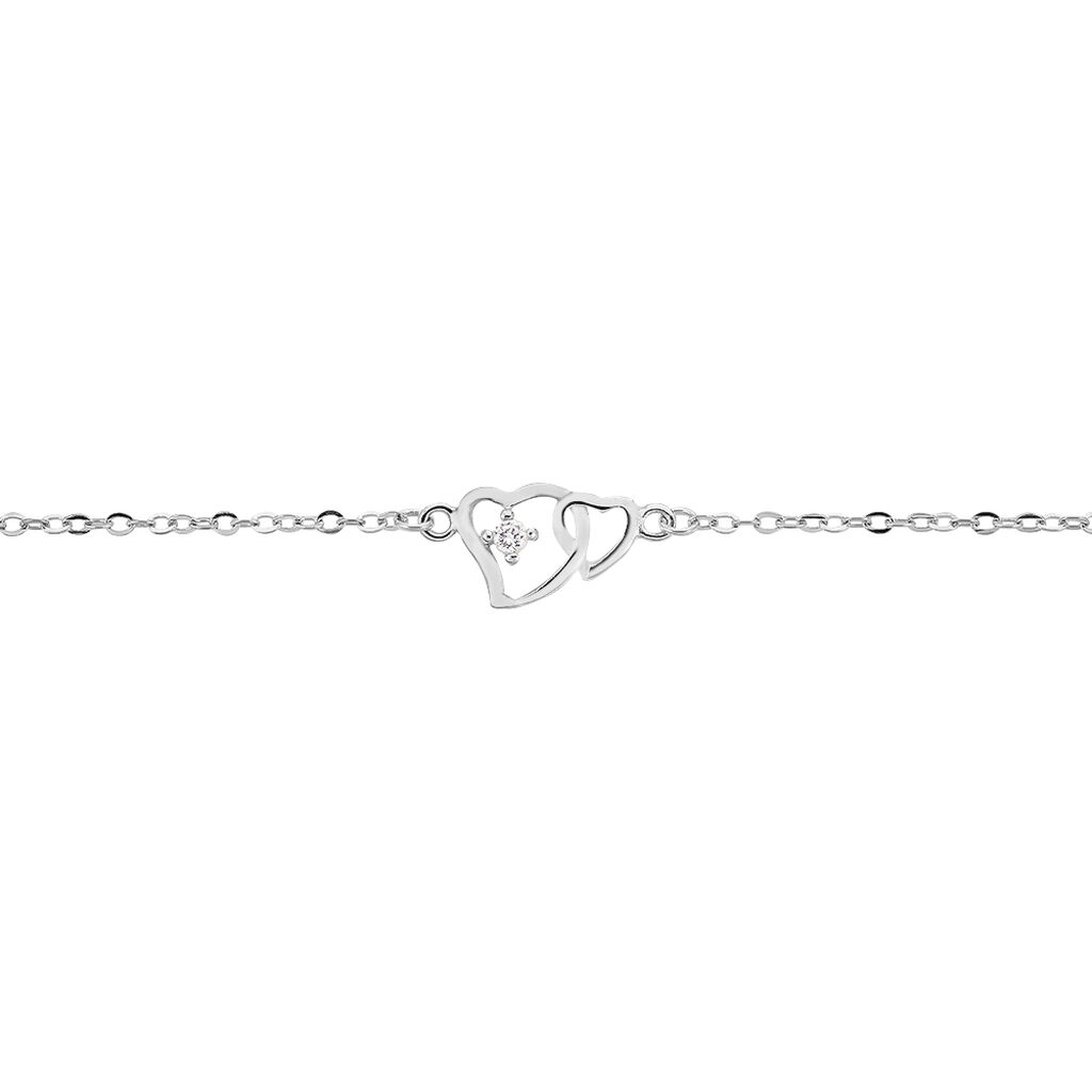 Bracelet Roma Argent Blanc Oxyde De Zirconium