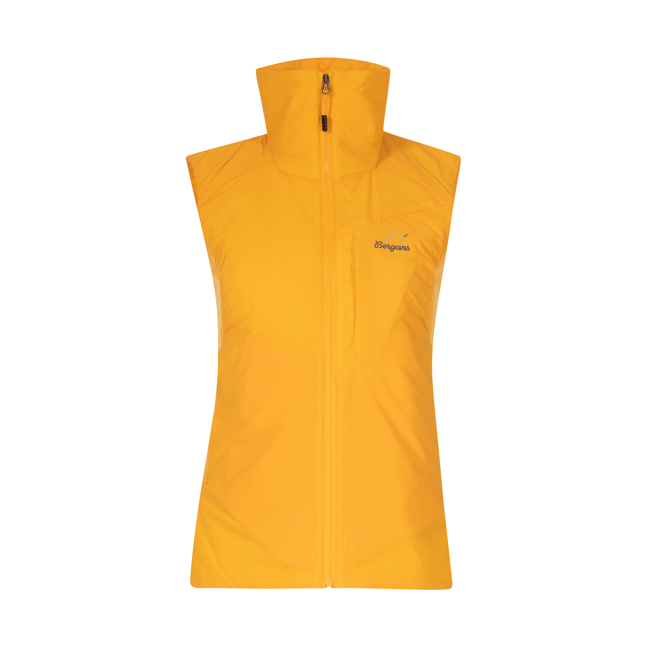 Y MountainLine Light Insulated Air Vest Women Mango Yellow