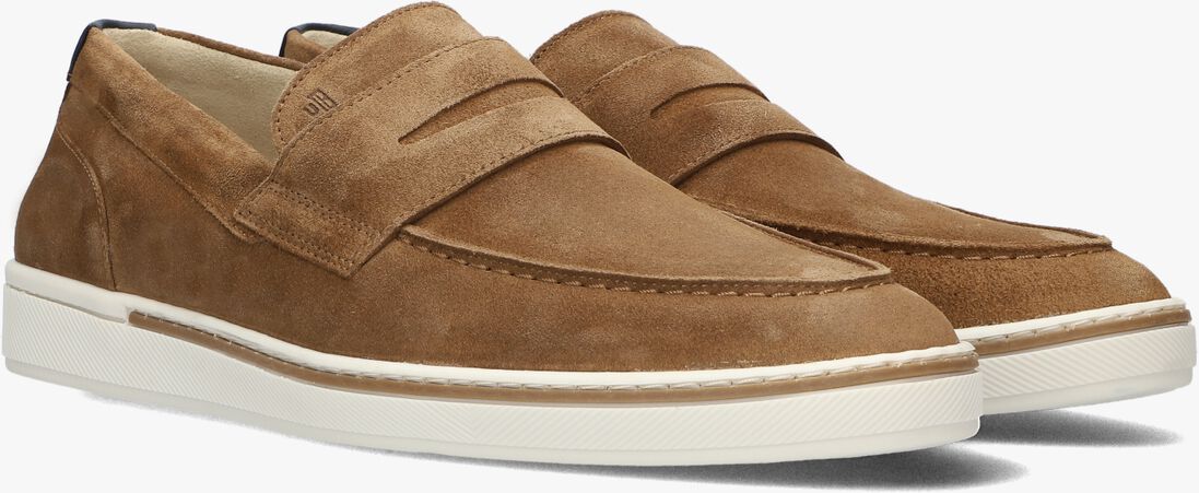 VAN BOMMEL bruine van bommel loafers sbm-40041