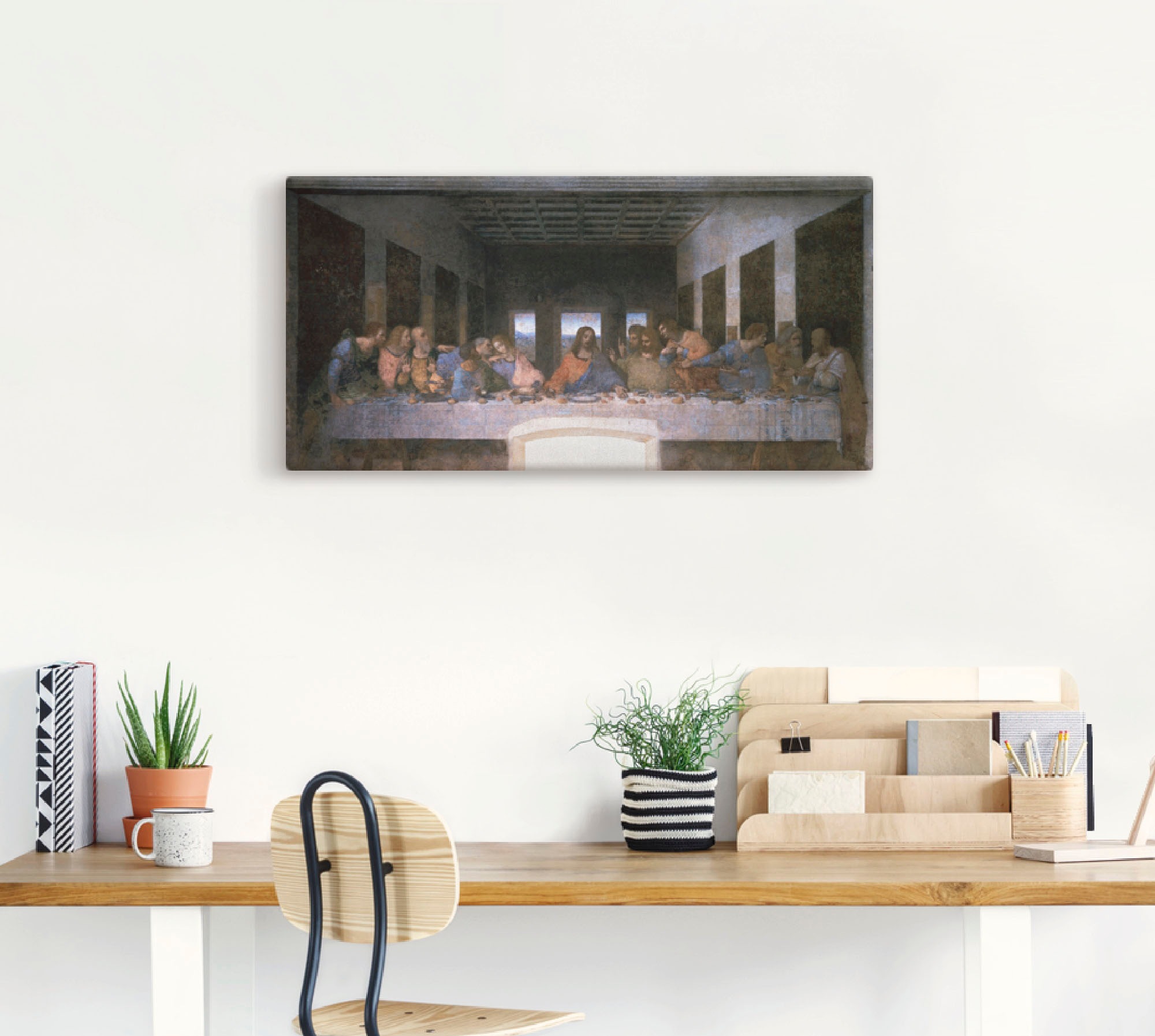 Artland Leinwandbild »Das letzte Abendmahl« Religion 1 Stk. tlg. als Leinwandbild, Wandaufkleber in verschied. Grössen