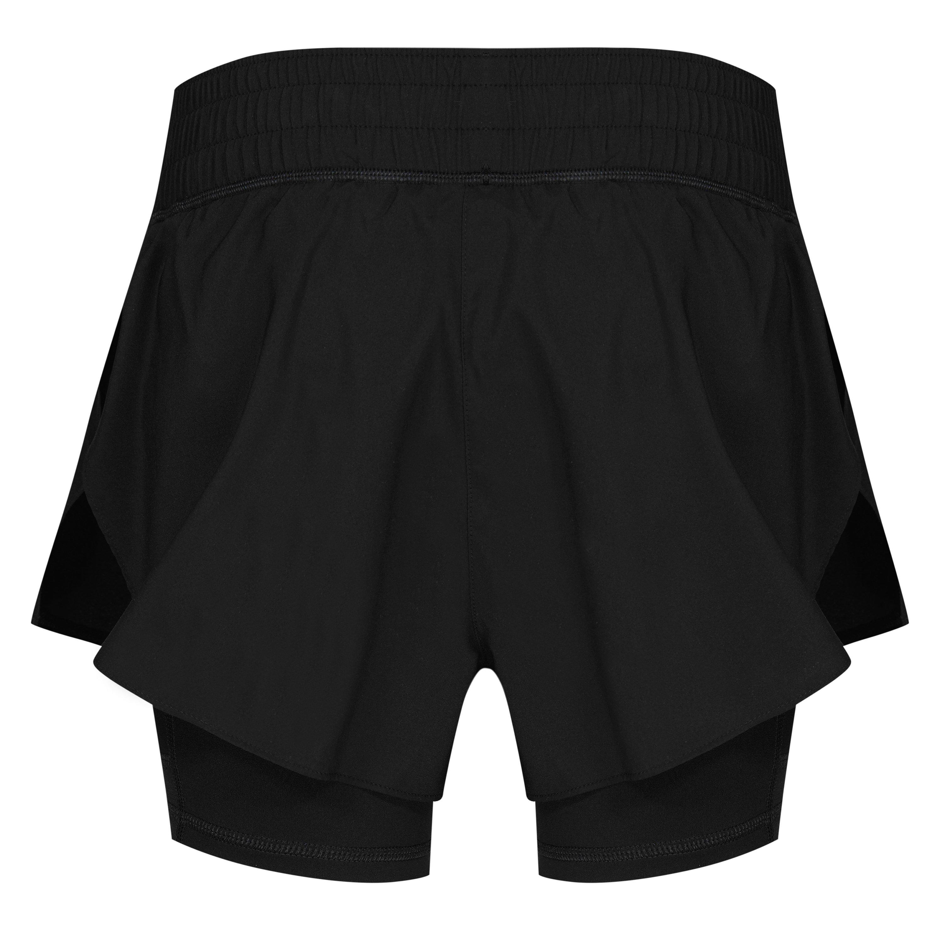 Reebok Running Two In One Shorts Womens Gym Short
